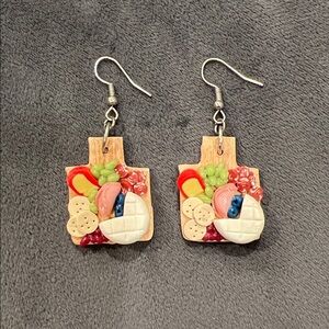 Quirky Charcuterie Board Earrings